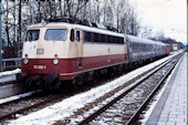 DB 113 266 (23.02.1992, Tutzing, (mit 111 049))