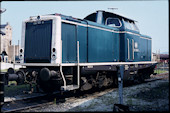 DB 212 136 (10.04.1981, Bw Crailsheim)