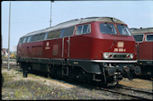 DB 215 008 (11.04.1981, Bw Crailsheim)