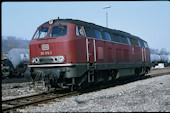 DB 215 076 (14.02.1981, Bw Aulendorf)