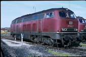 DB 215 083 (13.06.1981, Bw Crailsheim)