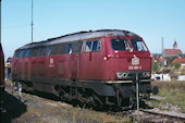 DB 215 108 (24.09.1983, Bw Crailsheim)