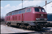 DB 215 136 (29.08.1982, Bw Schweinfurt)