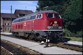 DB 218 207 (17.09.1989, Bw Plattling)