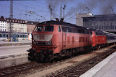 DB 218 345 (17.04.1996, München Hbf., (mit 218 307))