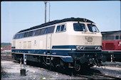DB 218 476 (21.05.1981, Bw Crailsheim)