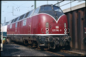 DB 221 130 (03.07.1982, Bw Wanne-Eickel)
