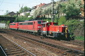 DB 335 167 (04.05.2006, Jägersfreude, mit 151 089 und 151 037)