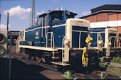 DB 365 160 (03.06.1989, Bw Hamburg-Wilhelmsburg)