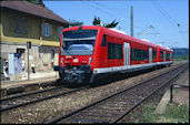 DB 650 119 (08.06.2000, Tübingen-Lustnau)