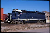 AGR GP40-2CLC  447 (01.04.2013, Mobile, AL)