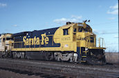 ATSF B23-7 6365 (27.02.1992, Saginaw, TX)