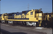 ATSF B39-8 7401 (18.10.1986, Chicago, IL)