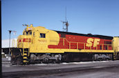 ATSF C30-7 8016 (29.11.1986, Barstow, CA)