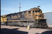 ATSF C30-7 8124 (22.01.1986, Barstow, CA)