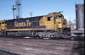 ATSF C30-7 8129 (04.01.1986, Pueblo, CO)