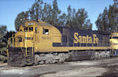 ATSF C30-7 8136 (19.07.1986, San Bernardino, CA)