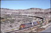 ATSF C40-8W  869 (08.11.1997, Kingman, AZ)