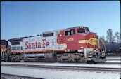 ATSF C40-8W  876 (12.11.1999, West Colton, CA)