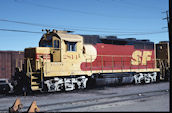ATSF GP35u 2814:3 (29.01.1989, Pueblo, CO)