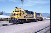 ATSF GP35u 2848:2 (11.04.1994, San Bernardino, CA, mit 3694)