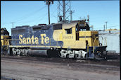 ATSF GP39-2 3634 (12.03.1977, Pueblo, CO)