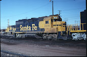 ATSF GP39-2 3636 (25.11.1977, Pueblo, CO)