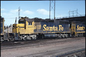 ATSF GP39-2 3667 (19.03.1977, Pueblo, CO)