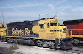 ATSF GP40X 3807 (29.11.1986, San Bernardino, CA)