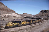 ATSF GP50 3838 (27.02.1998, Kingman, AZ)