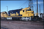 ATSF SD40-2 5029 (25.11.1977, Pueblo, CO)