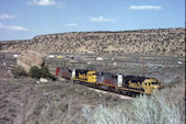 ATSF SD40-2 5033 (16.04.1995, Jct. I-40/AZ118)