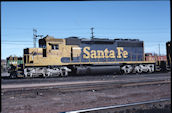 ATSF SD40-2 5043 (04.01.1986, Pueblo, CO)