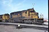ATSF SD40-2 5102 (28.12.1985, Barstow, CA)