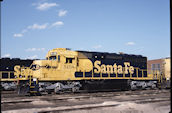 ATSF SD40-2 5158 (12.09.1993, Kansas City, KS)