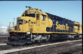 ATSF SD45-2r 5817 (15.02.1994, Riverdale, IL)
