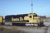 ATSF SD45-2r 5845 (12.08.1995, San Bernardino, CA)