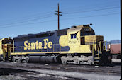 ATSF SD45r 5320 (17.02.1987, San Bernardino, CA)