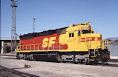 ATSF SD45r 5355 (25.10.1986, San Bernardino, CA)
