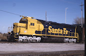 ATSF SD45r 5360 (05.12.1993, Kansas City, KS)