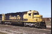 ATSF SD45r 5389 (19.03.1992, Saginaw, TX)