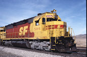 ATSF SD45r 5394 (21.12.1986, Tehachapi, CA)