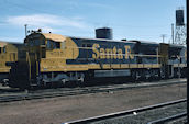 ATSF U33C 8517 (29.02.1976, Pueblo, CO)