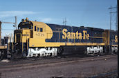 ATSF U33C 8518 (23.11.1976, Pueblo, CO)