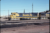 ATSF U36C 8785 (18.11.1976, Pueblo, CO)