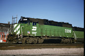 BN GP38-2 2338 (23.11.1994, Lincoln, NE)
