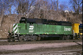 BN GP38-2 2350 (04.02.1999, Omaha, NE)