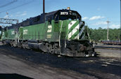 BN GP38 2073 (09.06.1978, Omaha, NE)