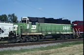 BN GP39M 2885 (11.10.1998, Little Rock, AR)