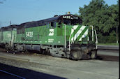BN U25B 5422 (07.08.1978, Omaha, NE)